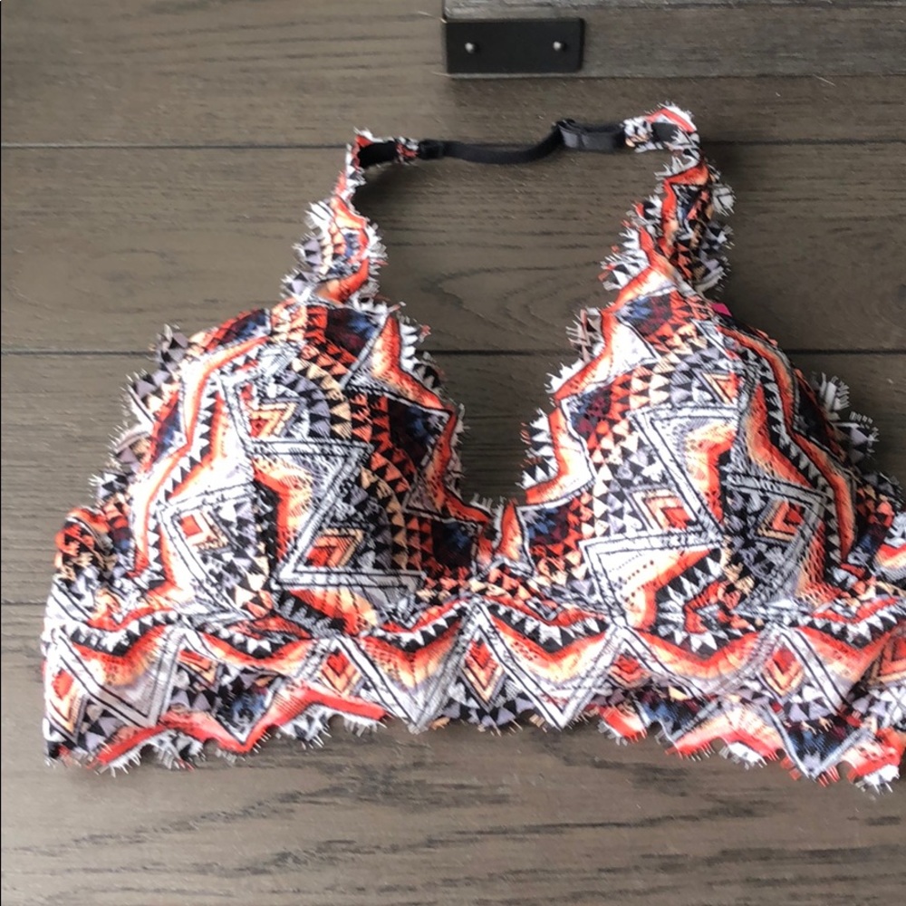 PINK VS lace bralette